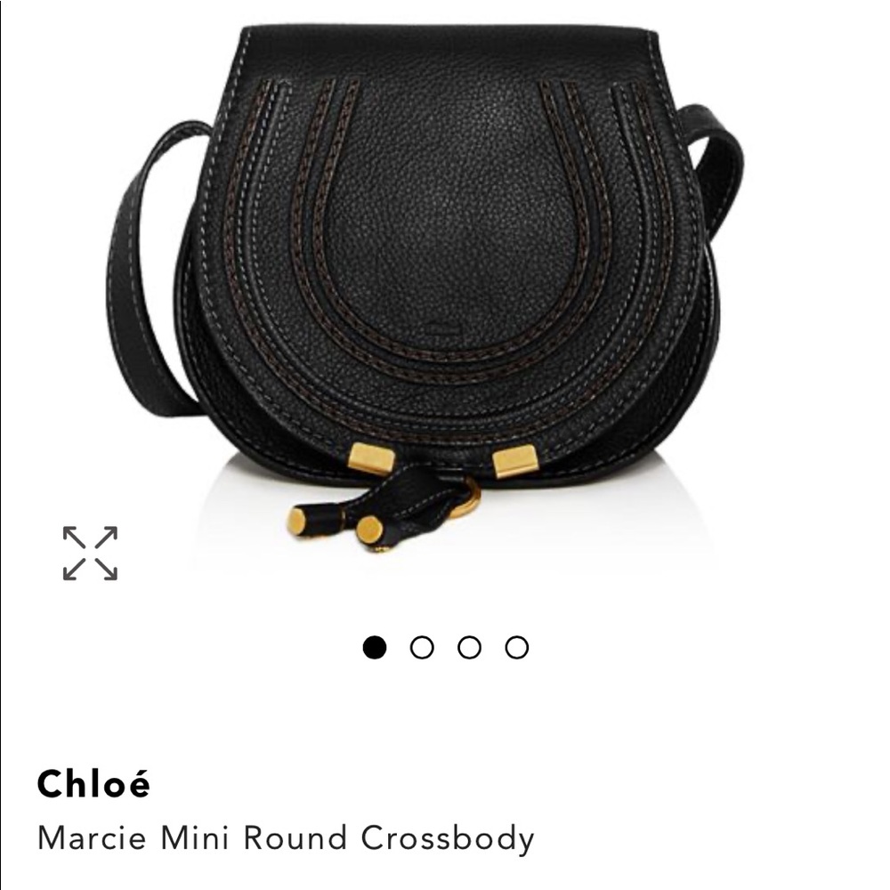 Chloe Marcie Mini Round Crossbody